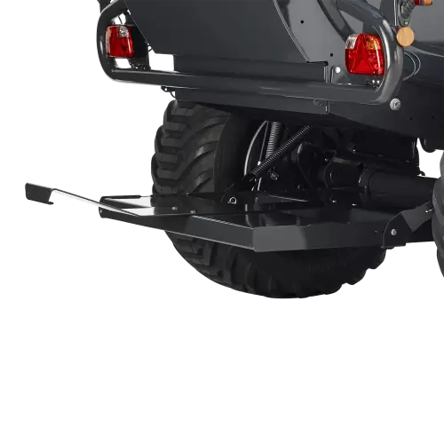 Der Ballenauswerfer sorgt für eine sichere Ballenablage.