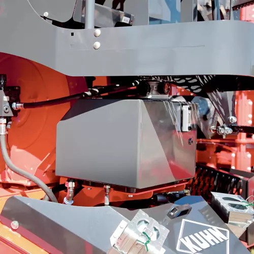 Einstellbarer Hydraulikblock an der ESPRO-Drillmaschine