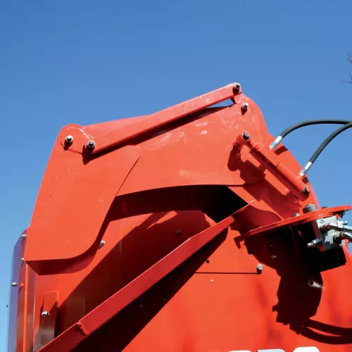 Drehbarer Auswurf 220°