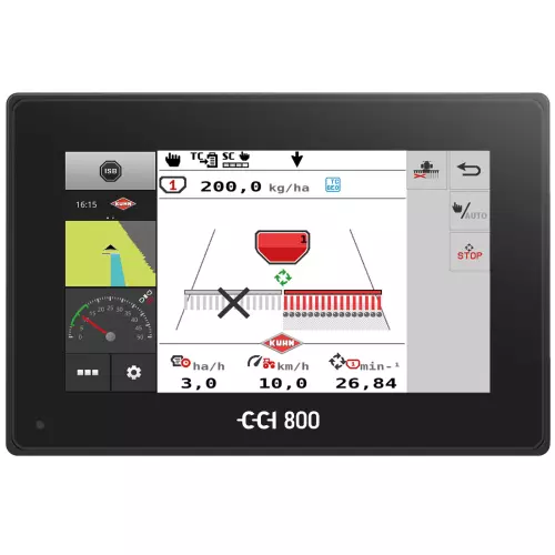 Eine linksseitige Halbseitenabschaltung ist als Sonderausrüstung erhältlich.