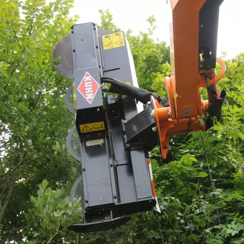 Schneidkopf für Aststärken unter 18 cm