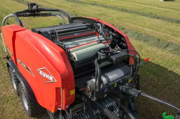 Zwei normale 750-mm-Vorstrecker beim Binden