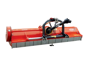 Anbauvorrichtung mit Seitenverschiebung bei den Mulchgeräten der Serie BP 10