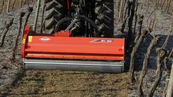 Die Mulchgeräte BV 160 sind perfekt für Einsätze im Weinbau eignet