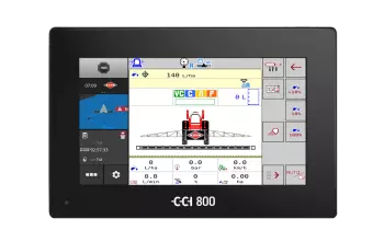 Terminal CCI 800 mit gleichzeitiger Anzeige mehrerer Informationen auf einem komfortablen, blendfreien Display
