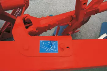 Einstellung der Schnittbreite beim CHALLENGER: 35 cm, 40 cm und 45 cm