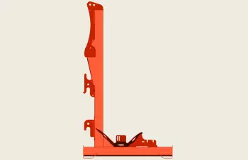 L-förmiger Rahmen der DELTIS 2