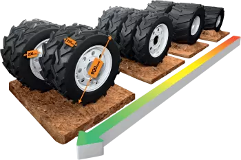 Das einzigartige Design des Reifenpackers der Universaldrillmaschine ESPRO