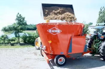 EUROMIX I von KUHN: Komfortable und präzise Beladung
