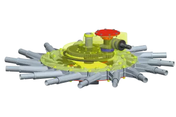 Das Getriebe MASTERDRIVE GIII ist in den GA der Serie 1030 eingebaut