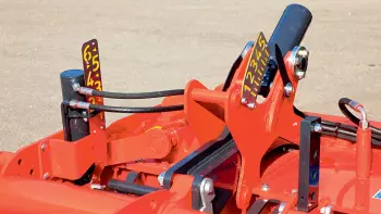 Schnittbild des Kreiselgetriebes der KUHN-Kreiseleggen