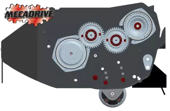 Patentierter mechanischer Antrieb MECADRIVE – in ihm steckt das ganze Know-how von KUHN!
