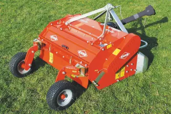 Das Mulchgerät TRP 120 ist in jeder Situation robust