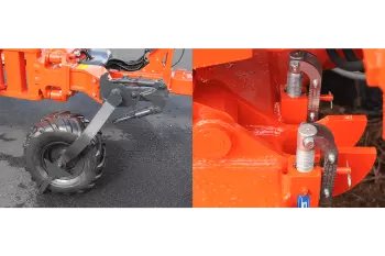 Die Einstellung des VARI-CHALLENGER kann ohne Werkzeug vorgenommen werden.