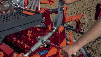 Einfachste Einstellung der Sätiefe