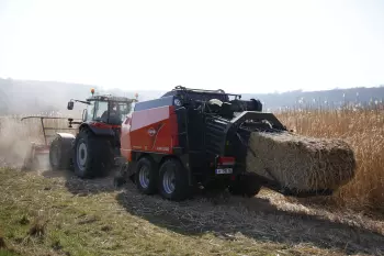 Die Ernte von Miscanthus oder Energiepflanzen mit dem Mulchgerät WS 320 BIO und seine zahlreichen Vorteile.
