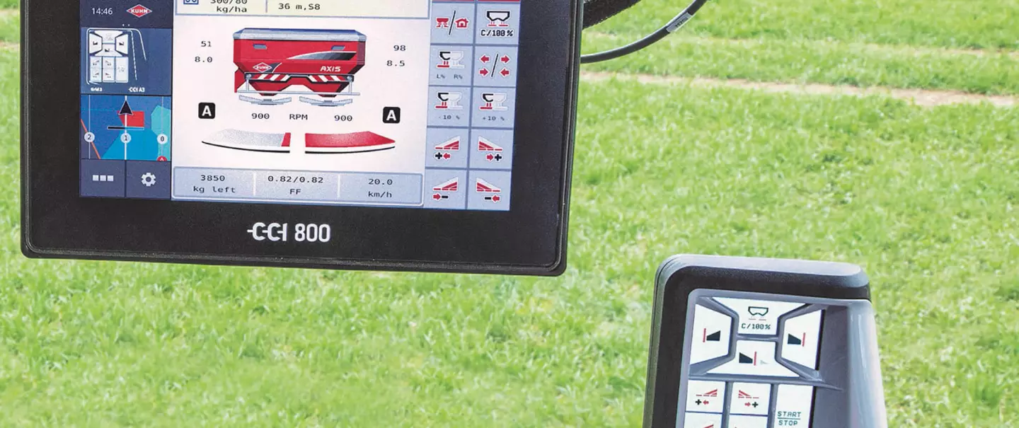 CCI 800 mit Darstellung Schmetterlingskombination mit Schwadzusammenführung