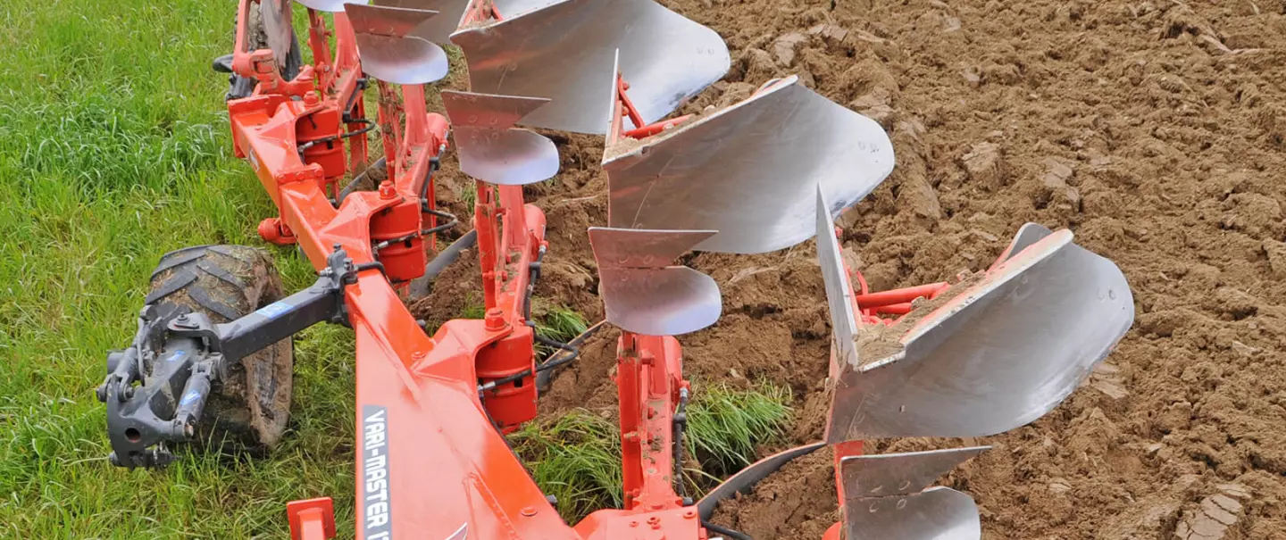 Die variable Breitenanzeige des VARI-MASTER 123 ist von der Kabine aus sichtbar.