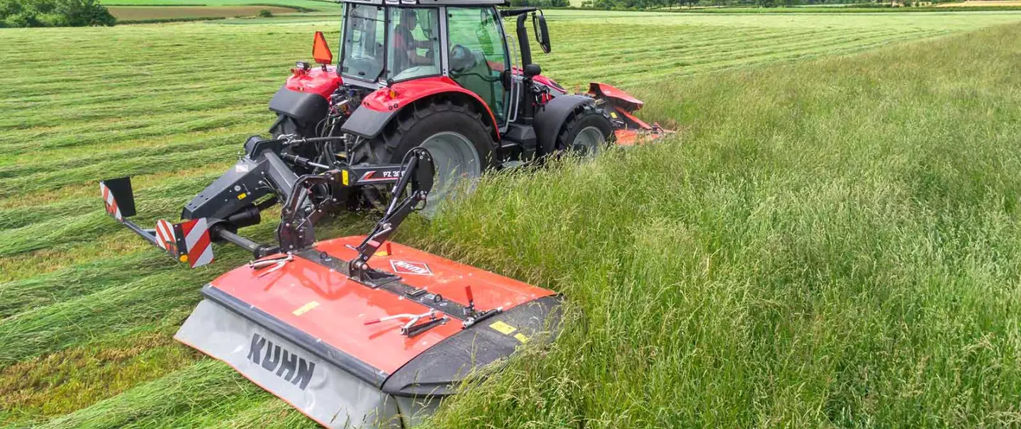 Trommelmähwerk PZ 3015 im Einsatz