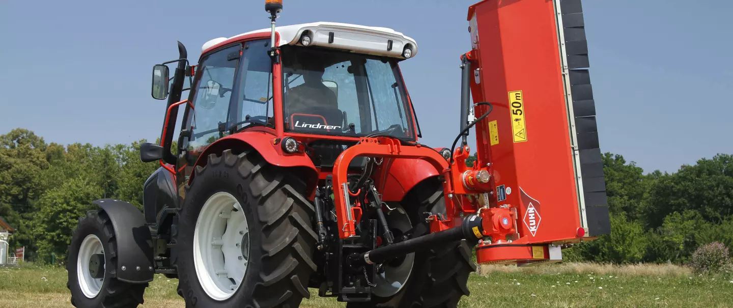 Mulchgerät TB 16 beim Straßentransport
