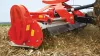 Das Mulchgerät BPR 280 beim Zerkleinern von Maisstoppeln