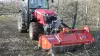 Mulchgerät für den Weinbau BV 180 bei der Arbeit